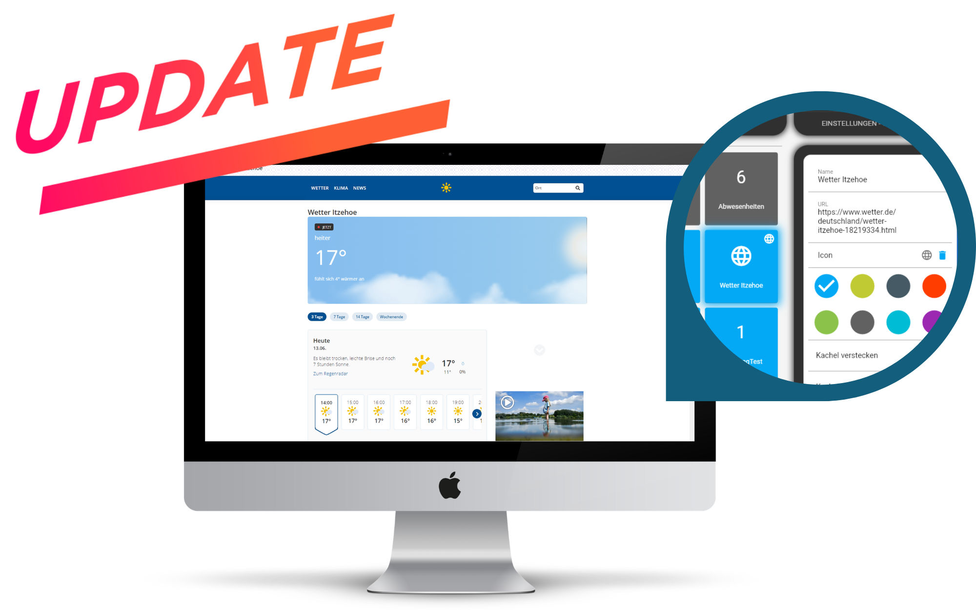 release tile website rework